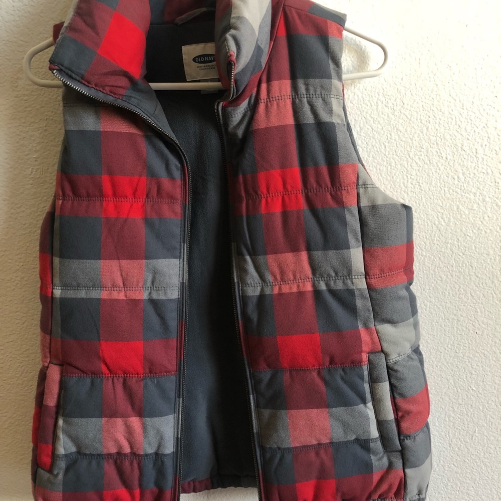 Old navy ⚓️ FLANNEL VEST 😍